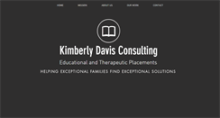 Desktop Screenshot of daviseducationalconsulting.com